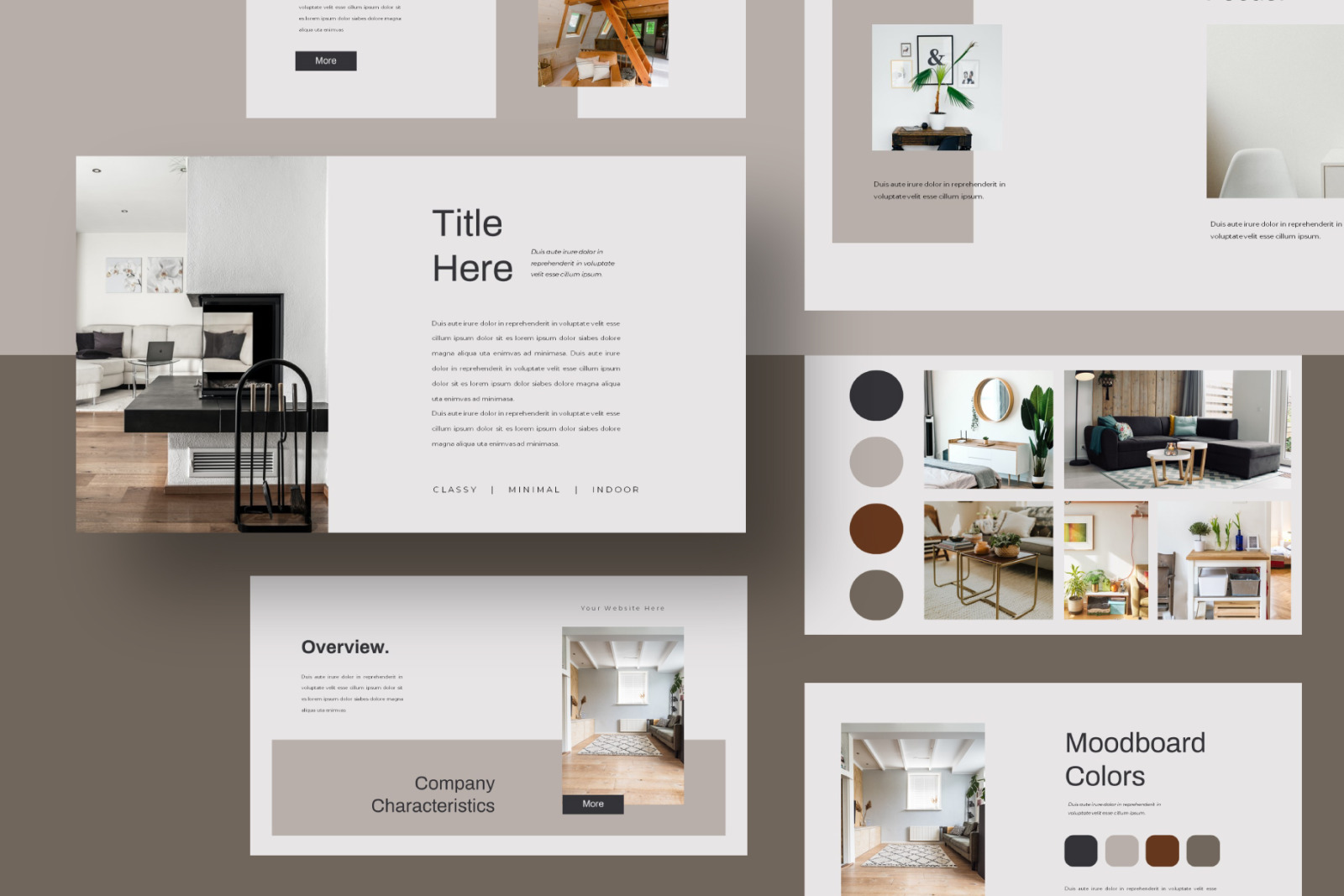 Interior Powerpoint Template