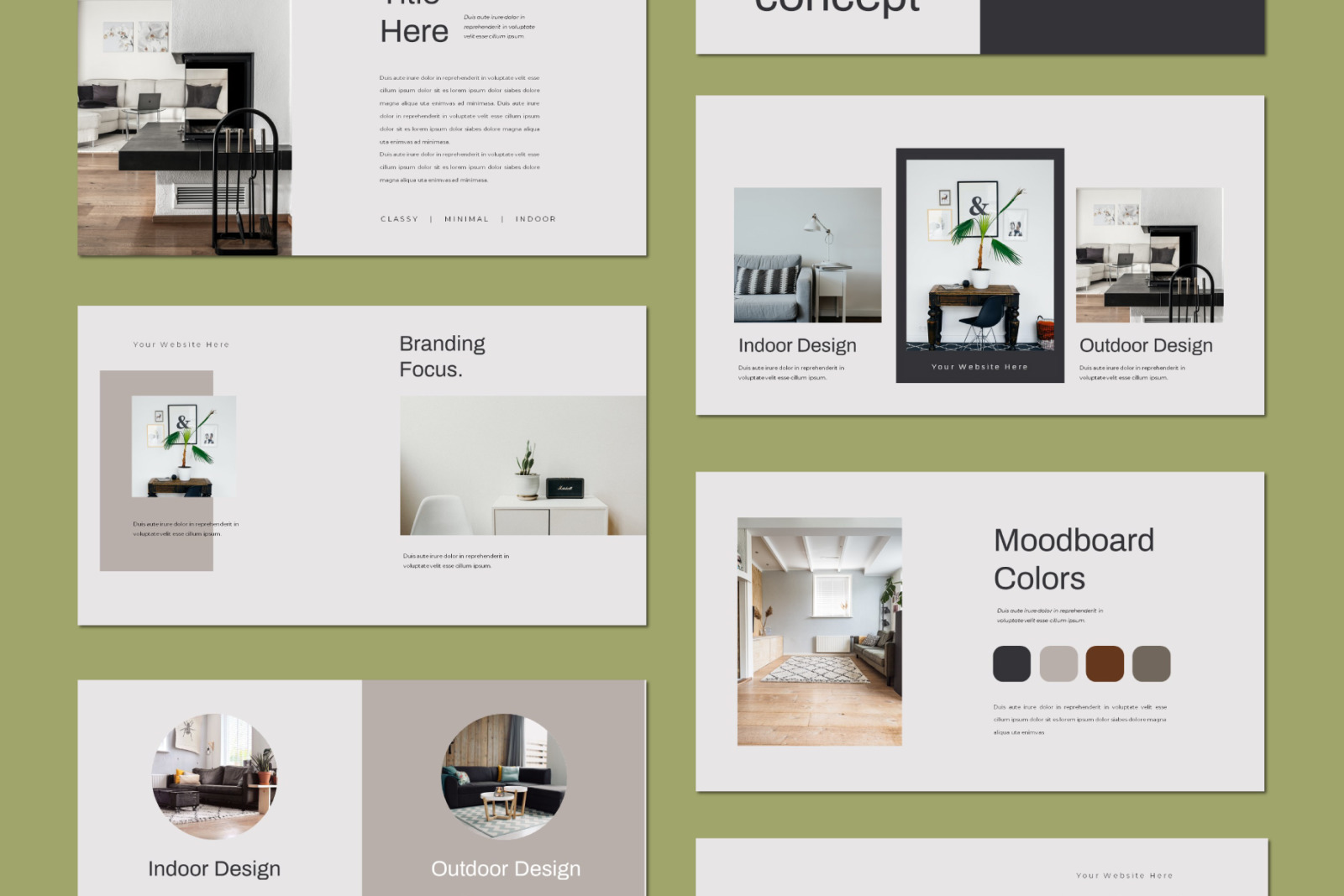 Interior Powerpoint Template