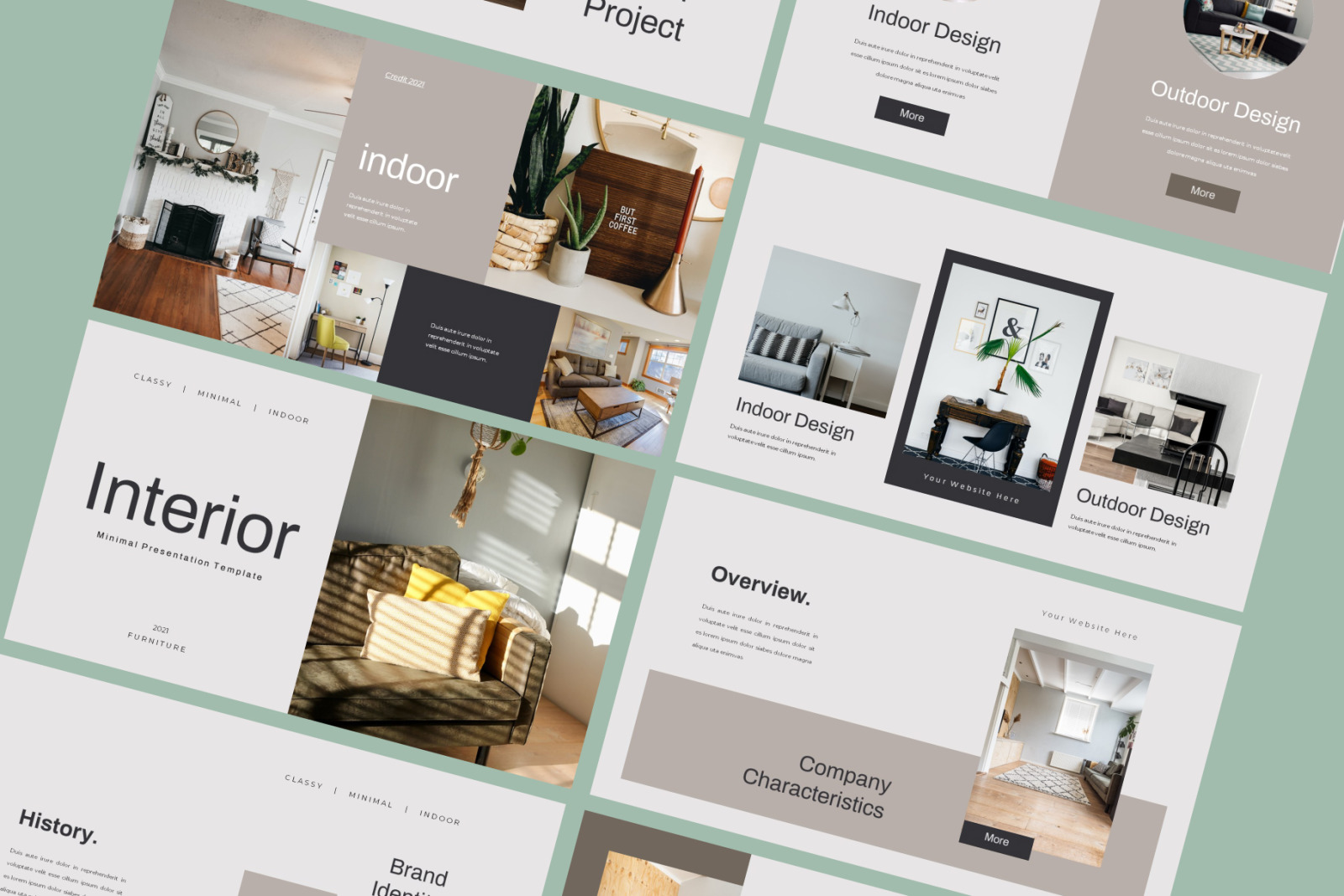 Interior Powerpoint Template