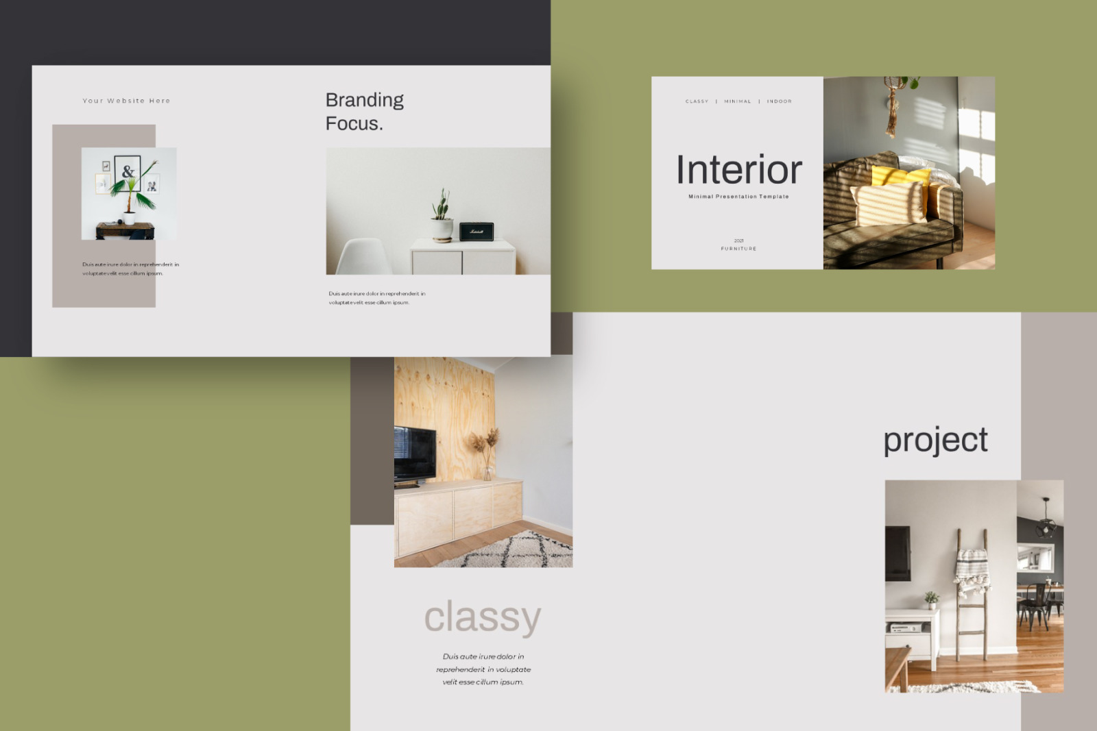 Interior Powerpoint Template