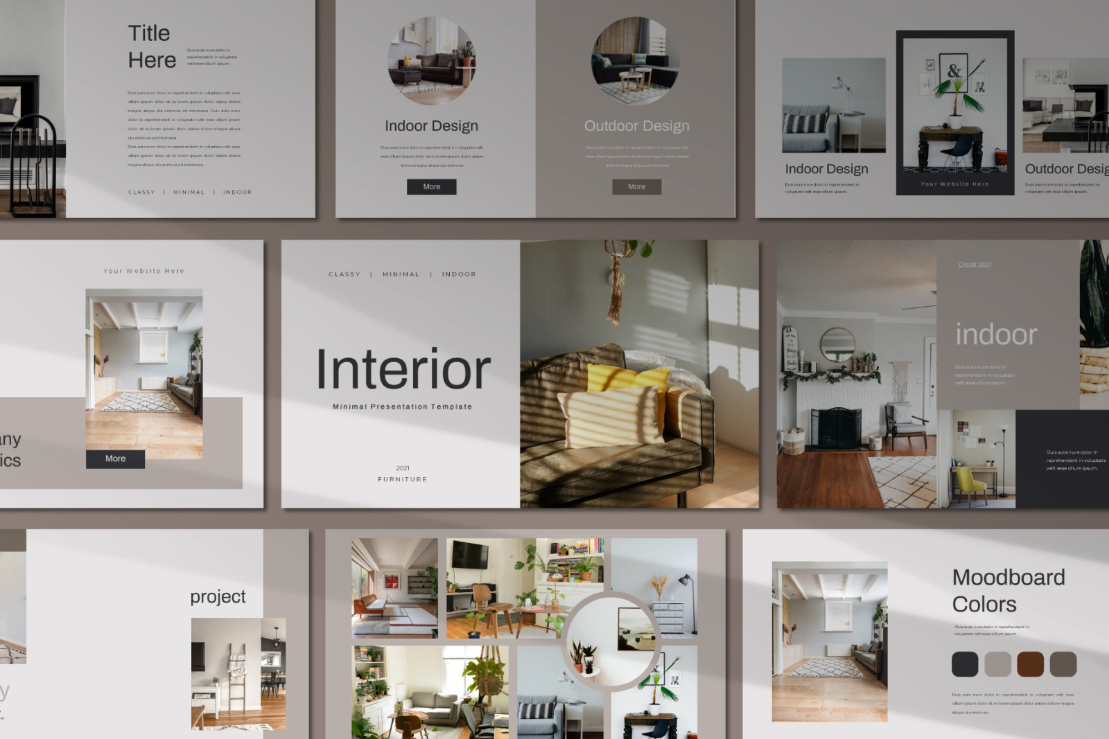 Interior Keynote Template