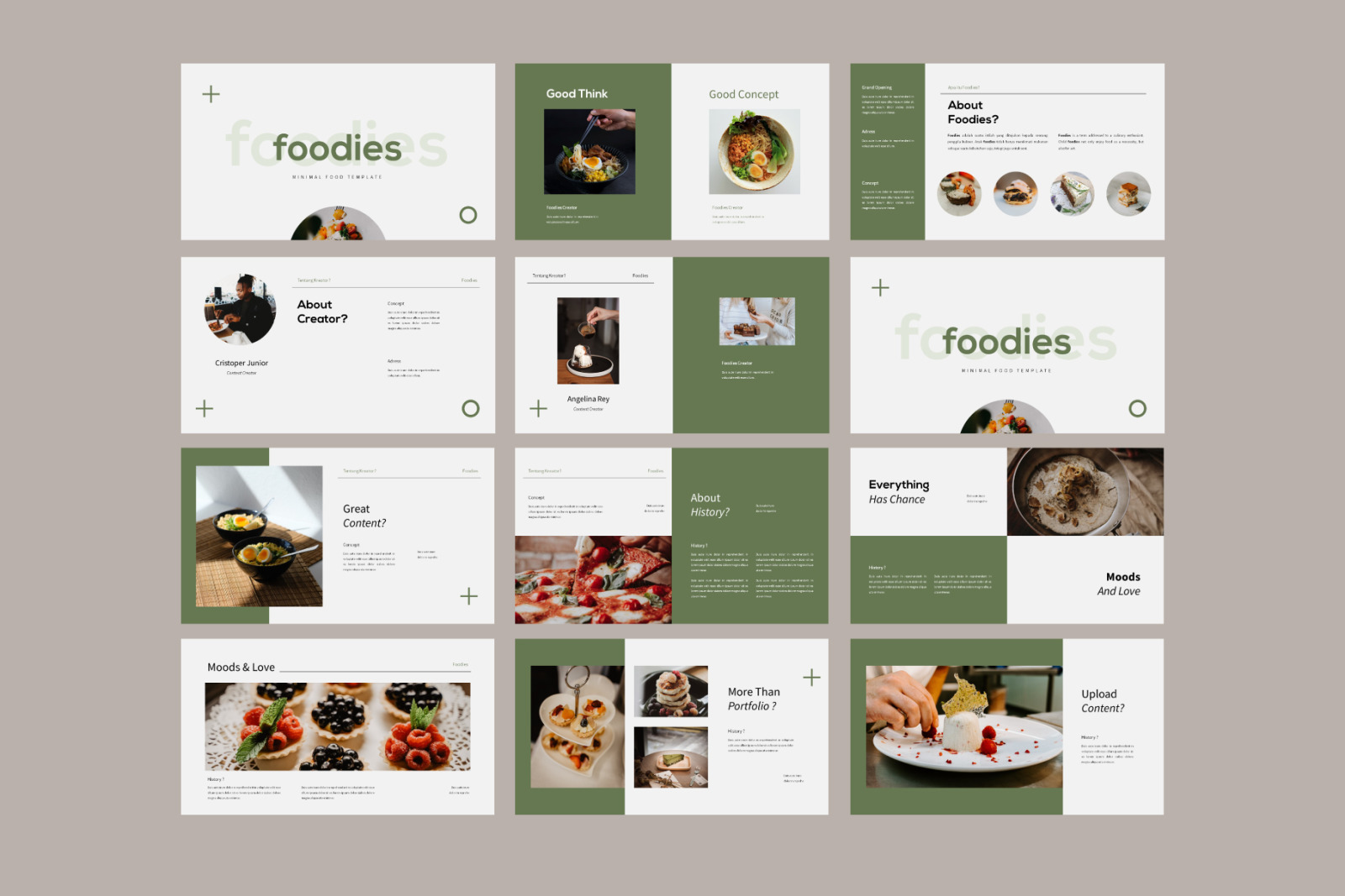 Foodies Powerpoint Template