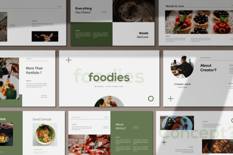 Foodies Keynote Template - Templates