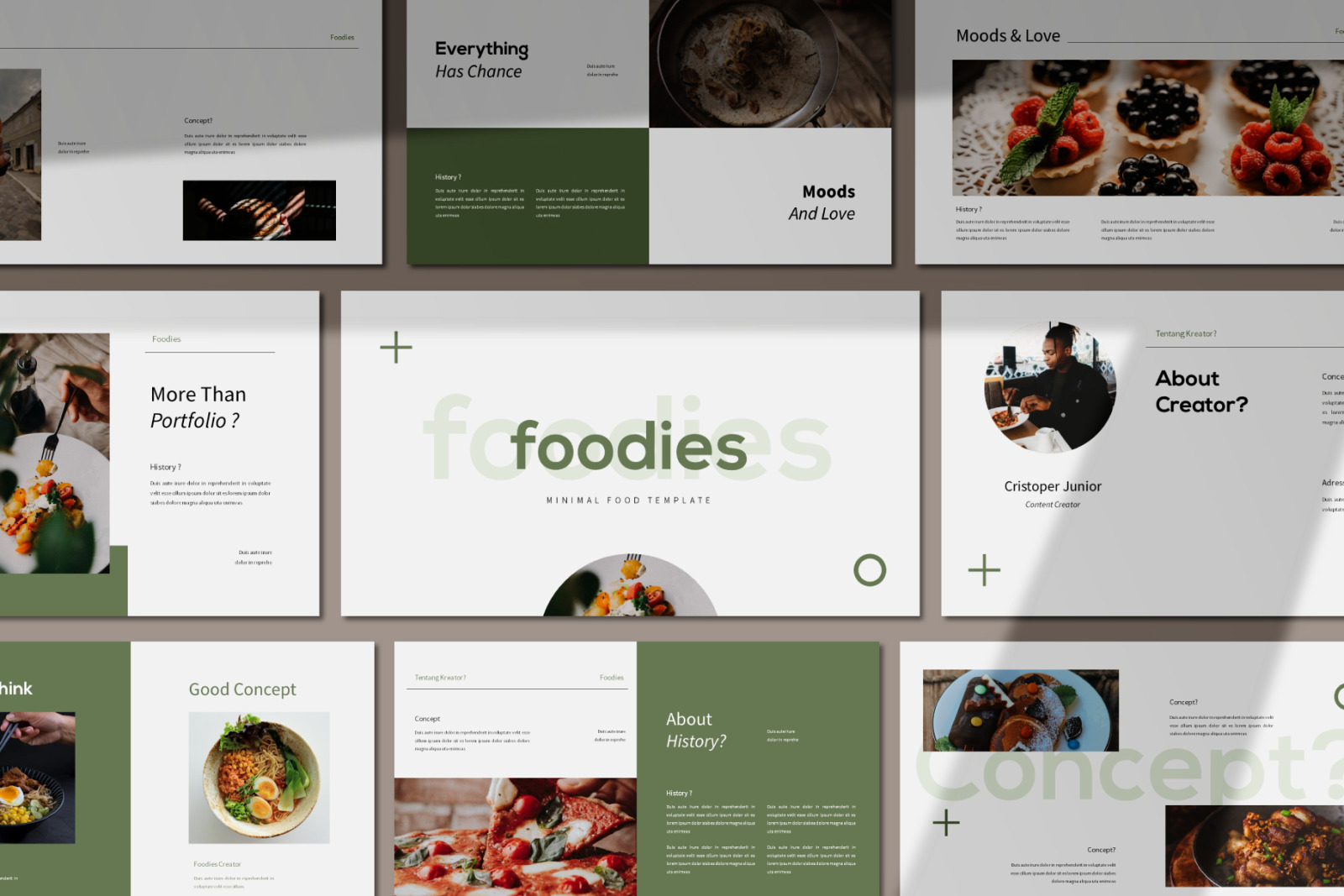 Foodies Keynote Template Foodies Keynote Template