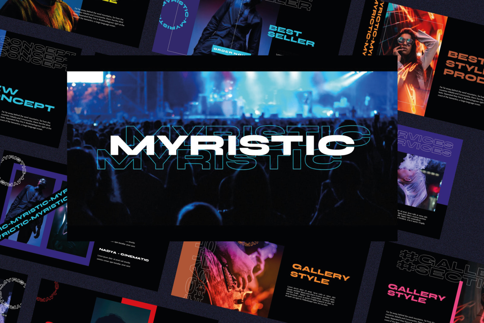 Myristic Powerpoint Template