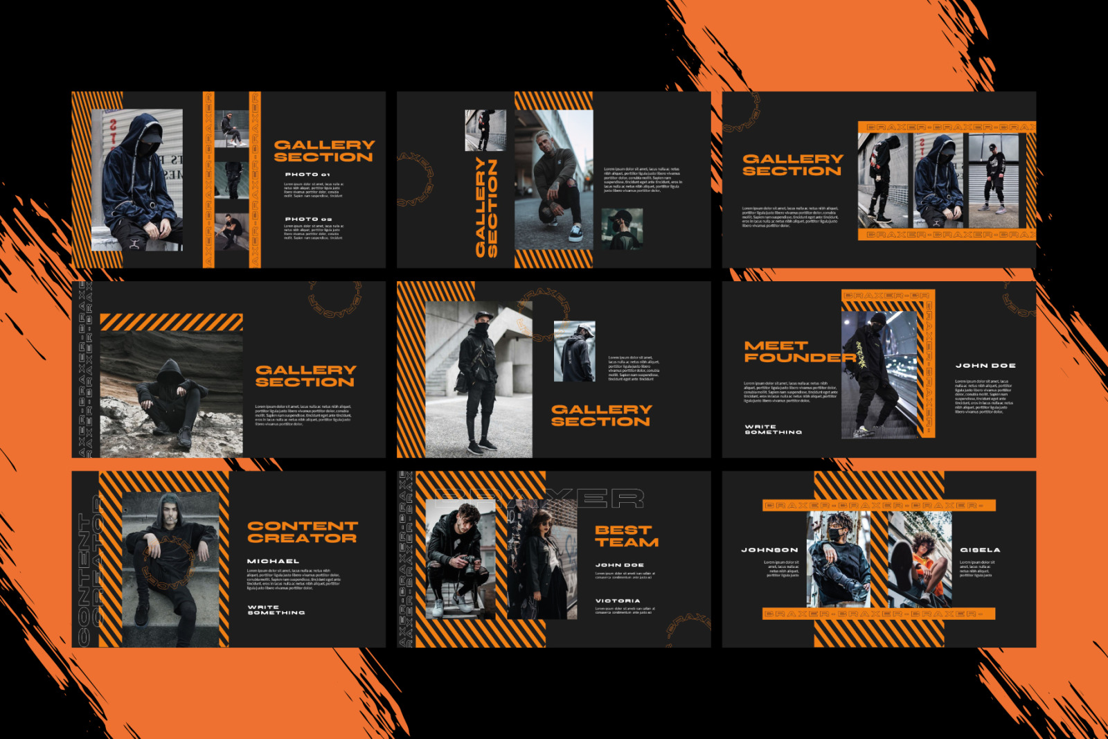 Braxer Powerpoint Template Braxer Powerpoint Template