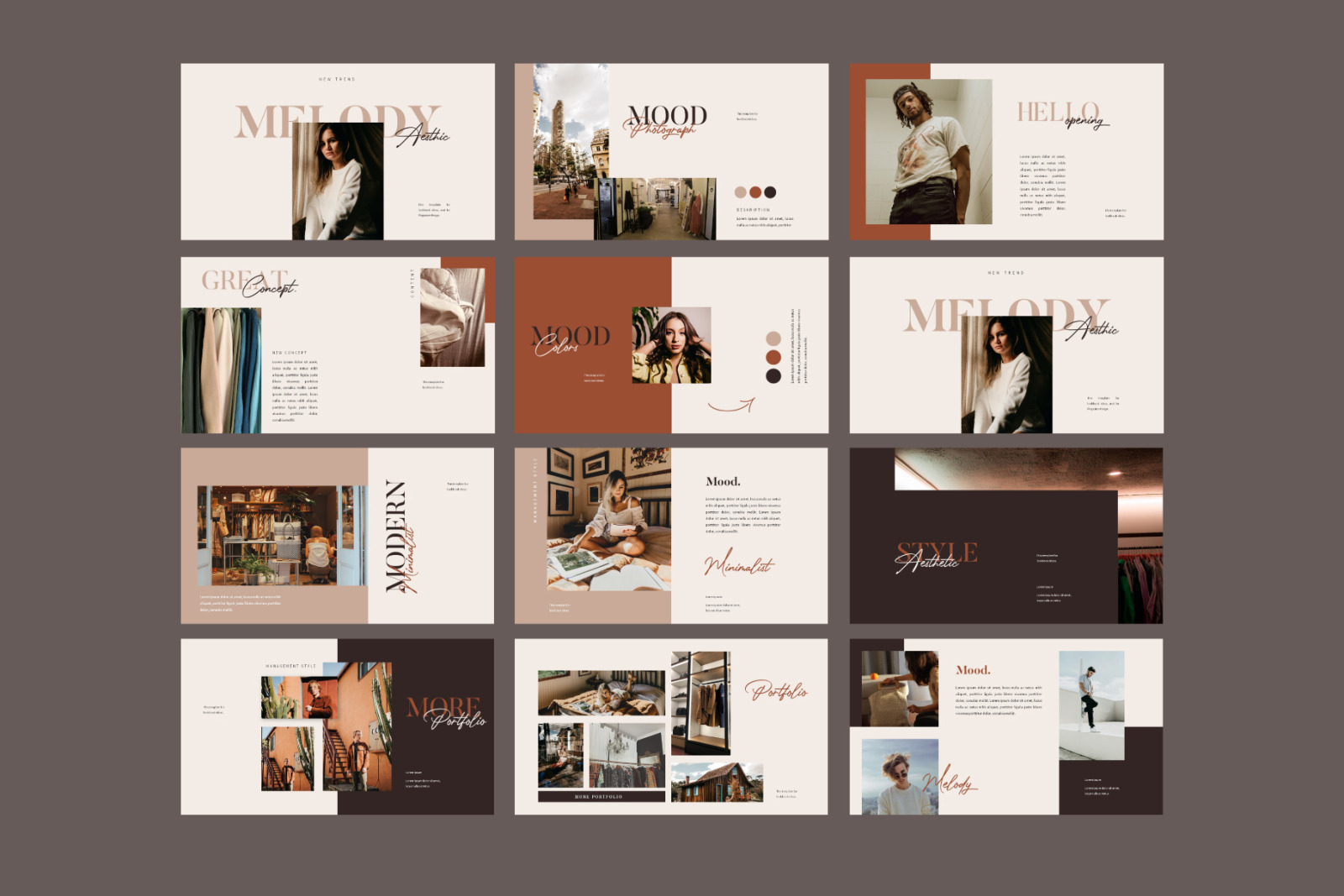 Melody Powerpoint Template Melody Powerpoint Template