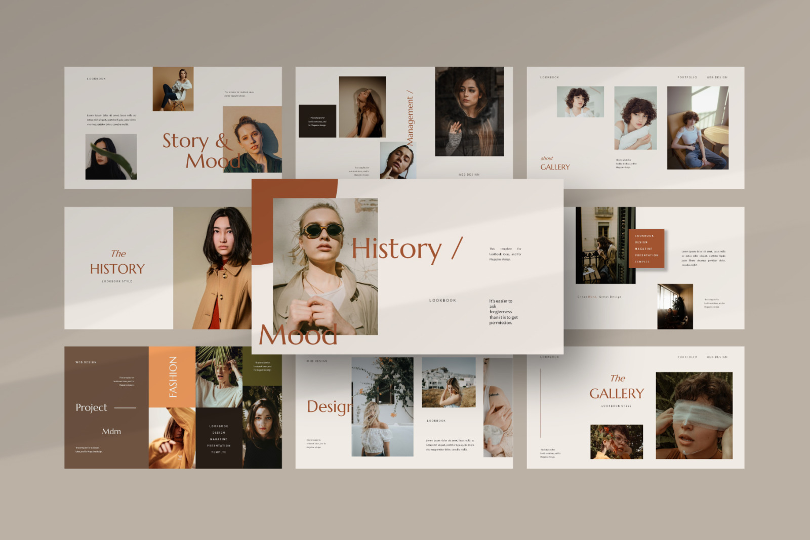 History Powerpoint Template