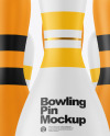 Matte Bowling Pins Mockup