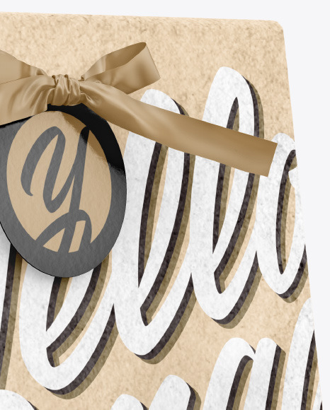 Kraft Paper Box Mockup