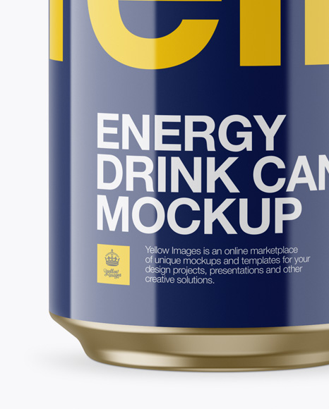 330ml Glossy Aluminium Can Mockup 330ml Glossy Aluminium Can Mockup