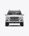 Mercedes-Benz ML Mockup - Front view