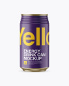 330ml Matte Aluminium Can Mockup 330ml Matte Aluminium Can Mockup