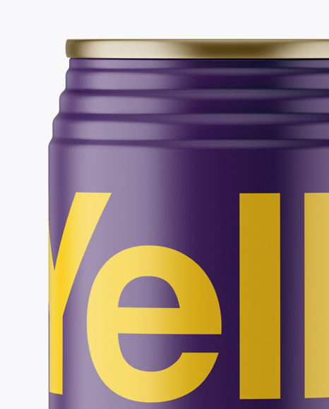 330ml Matte Aluminium Can Mockup 330ml Matte Aluminium Can Mockup