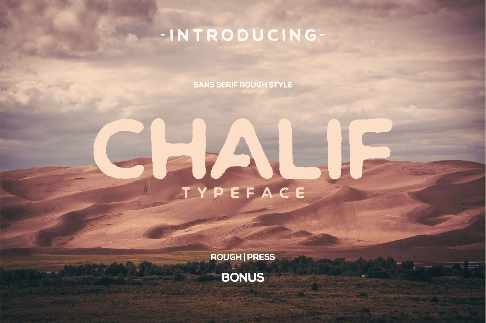 Chalif Typeface + Bonus Chalif Typeface + Bonus