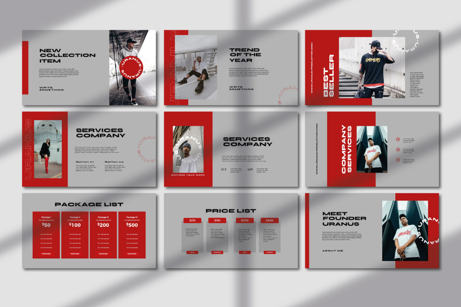 Uranus Keynote Template Uranus Keynote Template
