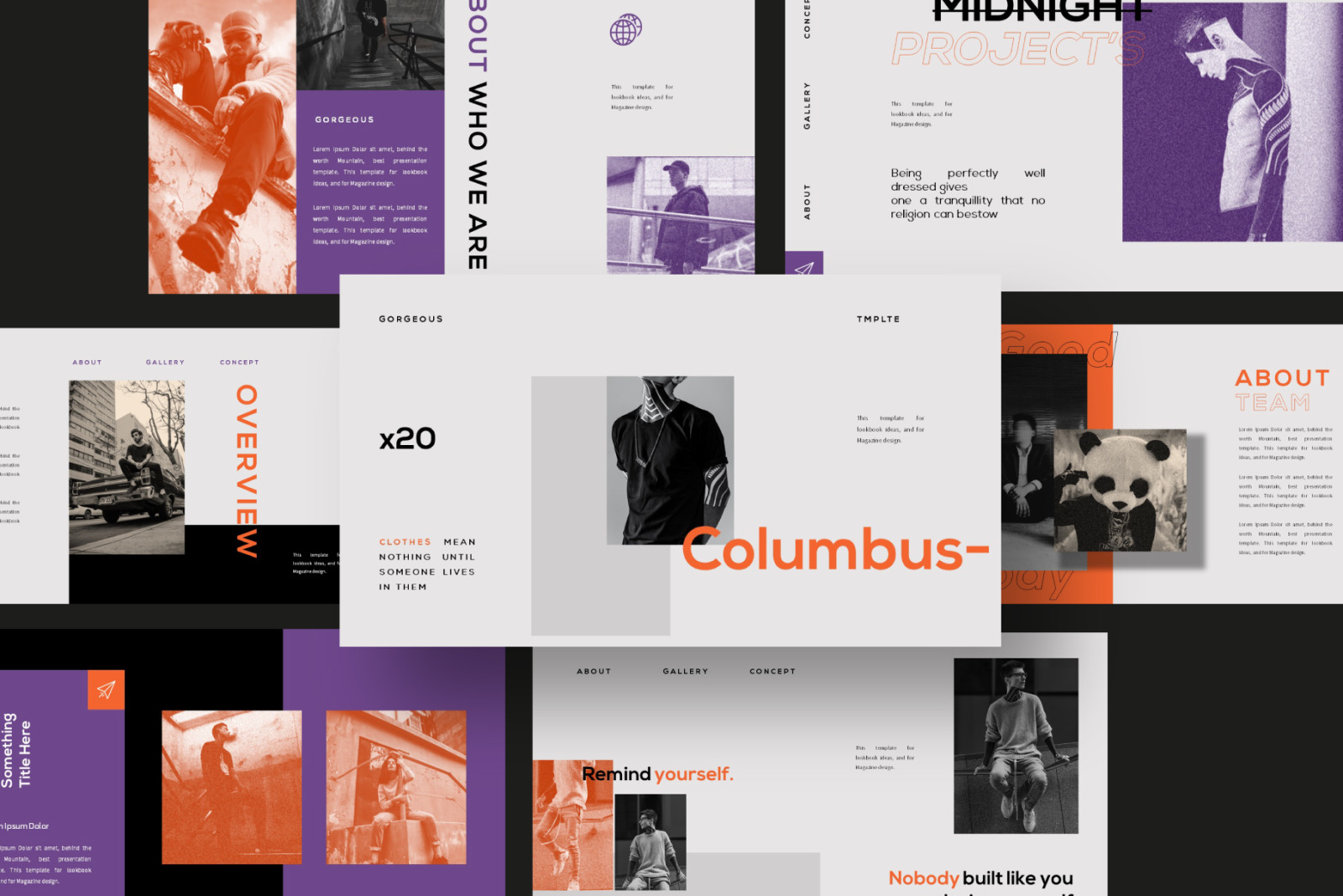 Columbus Powerpoint Template