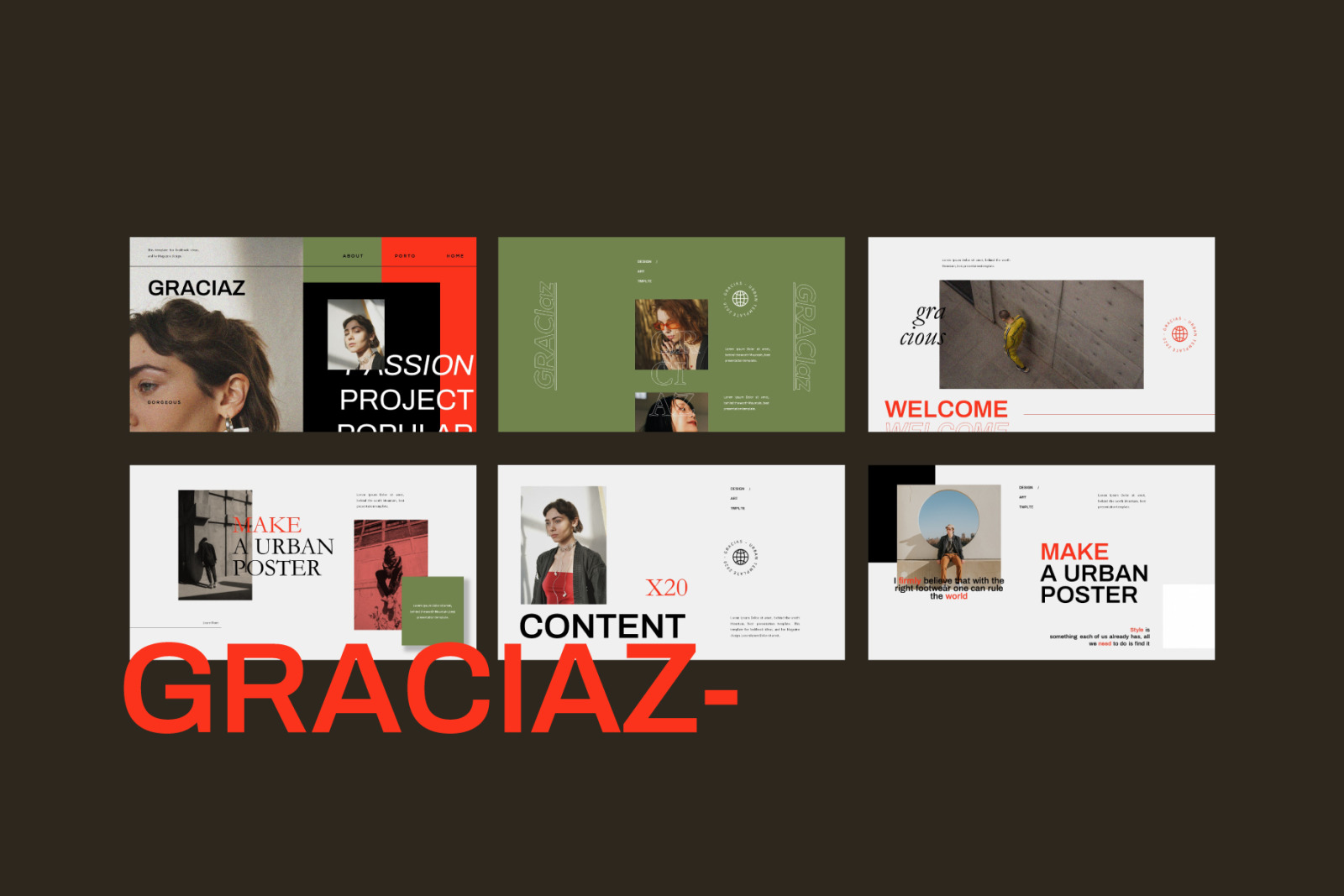 GRACIAZ Powerpoint Template