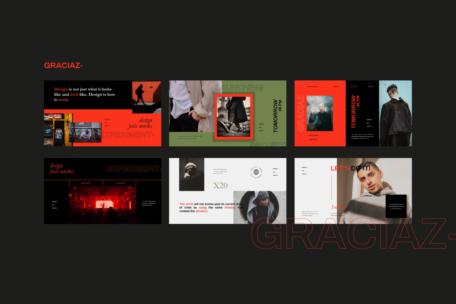 GRACIAZ Powerpoint Template