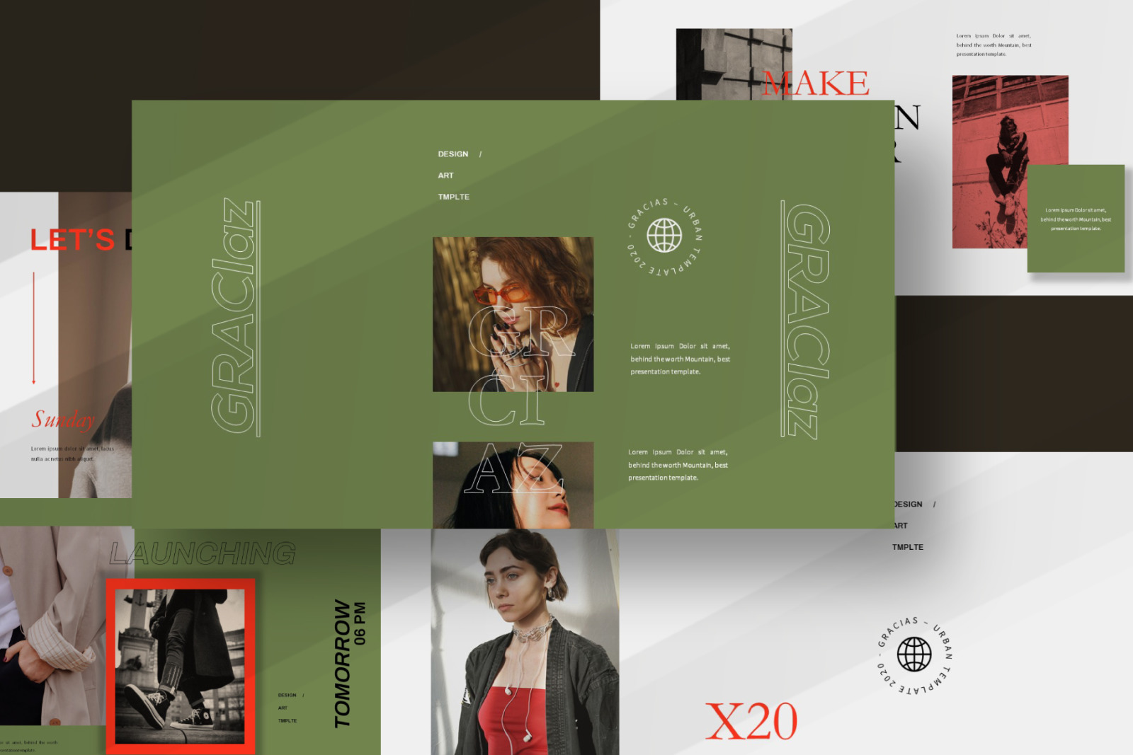 GRACIAZ Powerpoint Template GRACIAZ Powerpoint Template