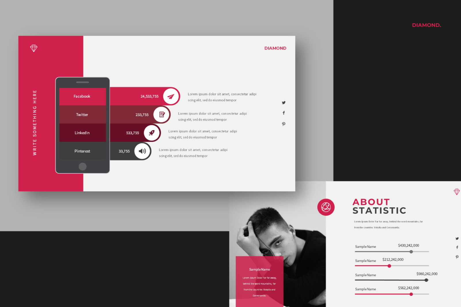 Diamond Keynote Template