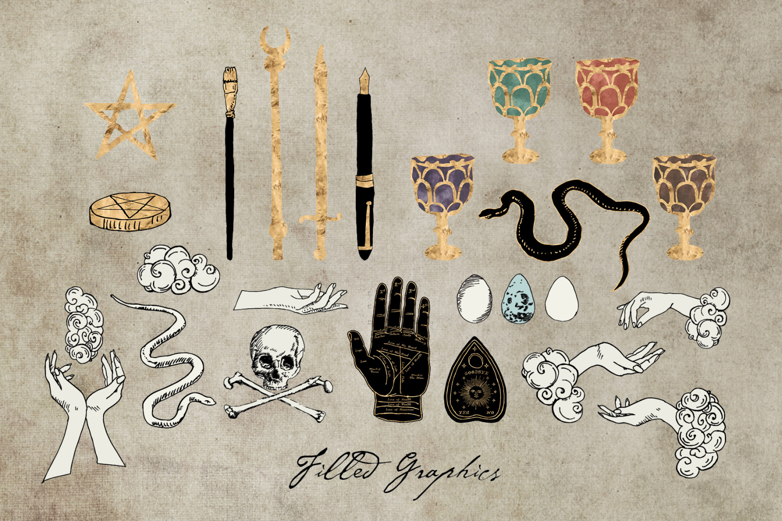 The Messy Mystic Graphic Divination Toolkit