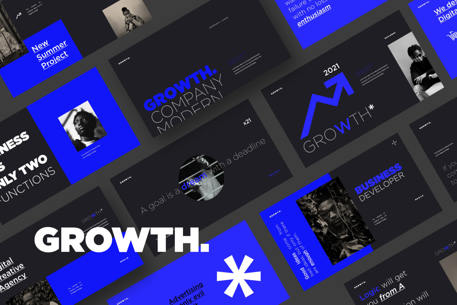 Growth Powerpoint Template Growth Powerpoint Template