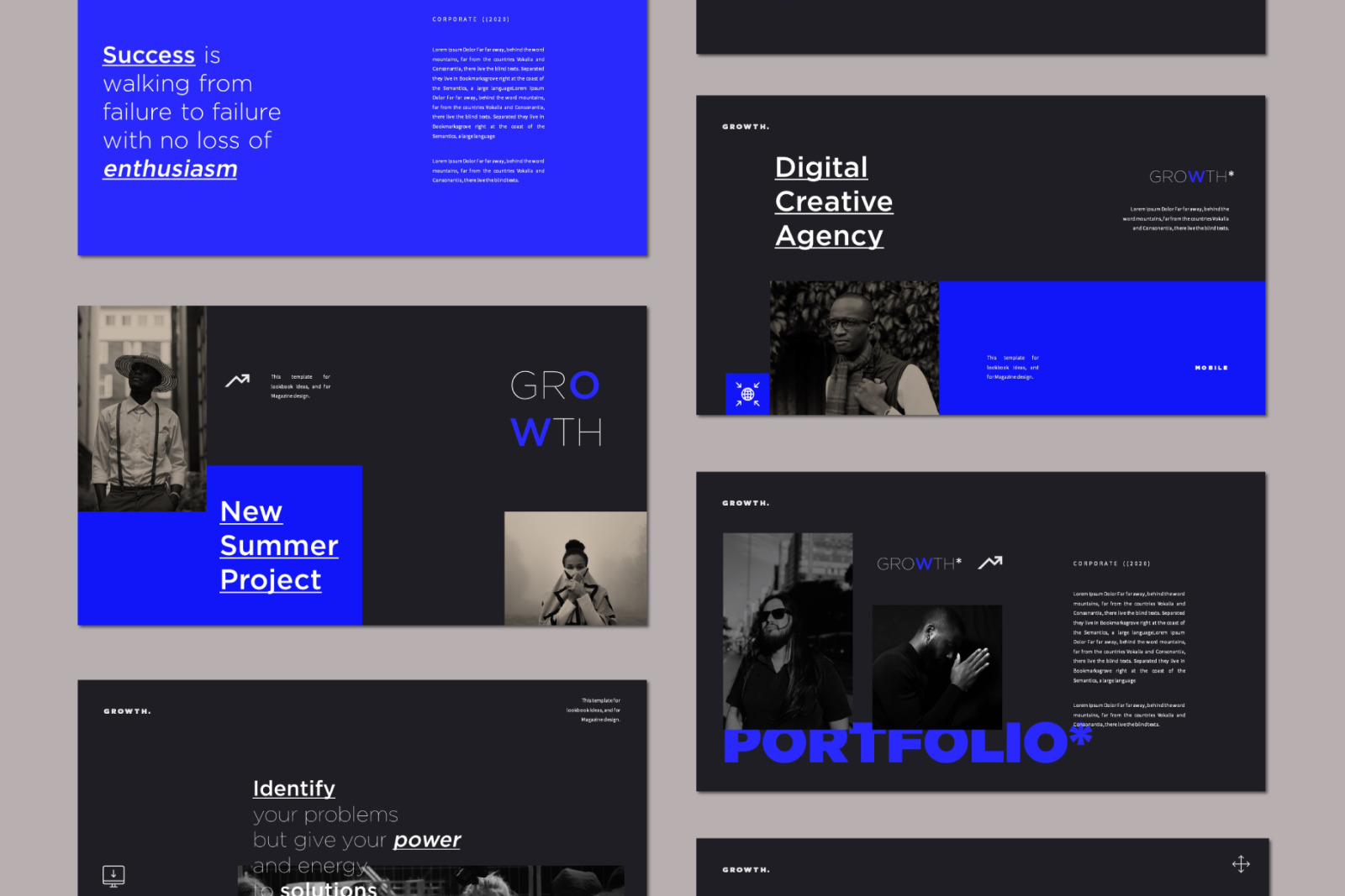 Growth Powerpoint Template Growth Powerpoint Template