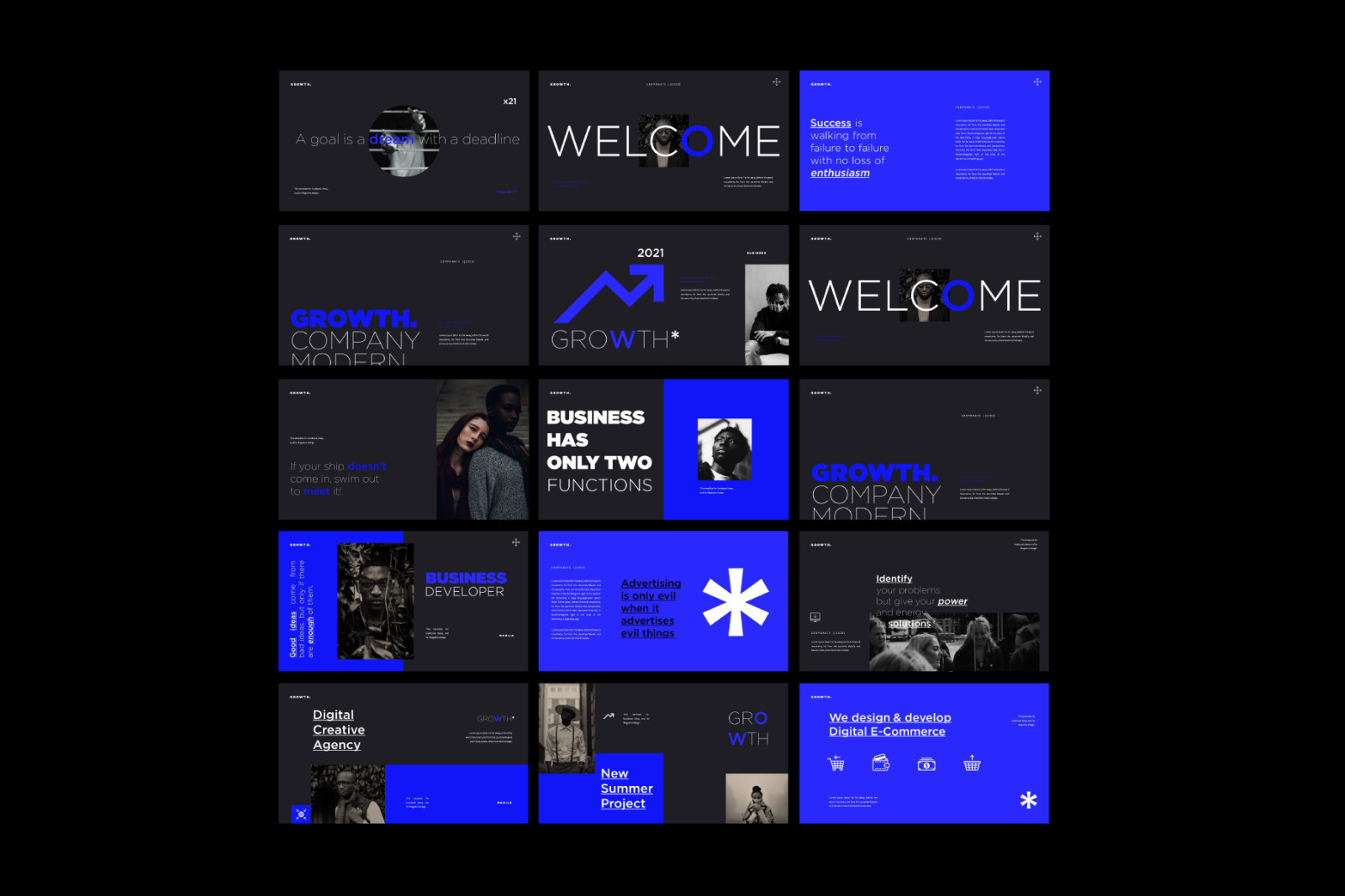 Growth Keynote Template Growth Keynote Template