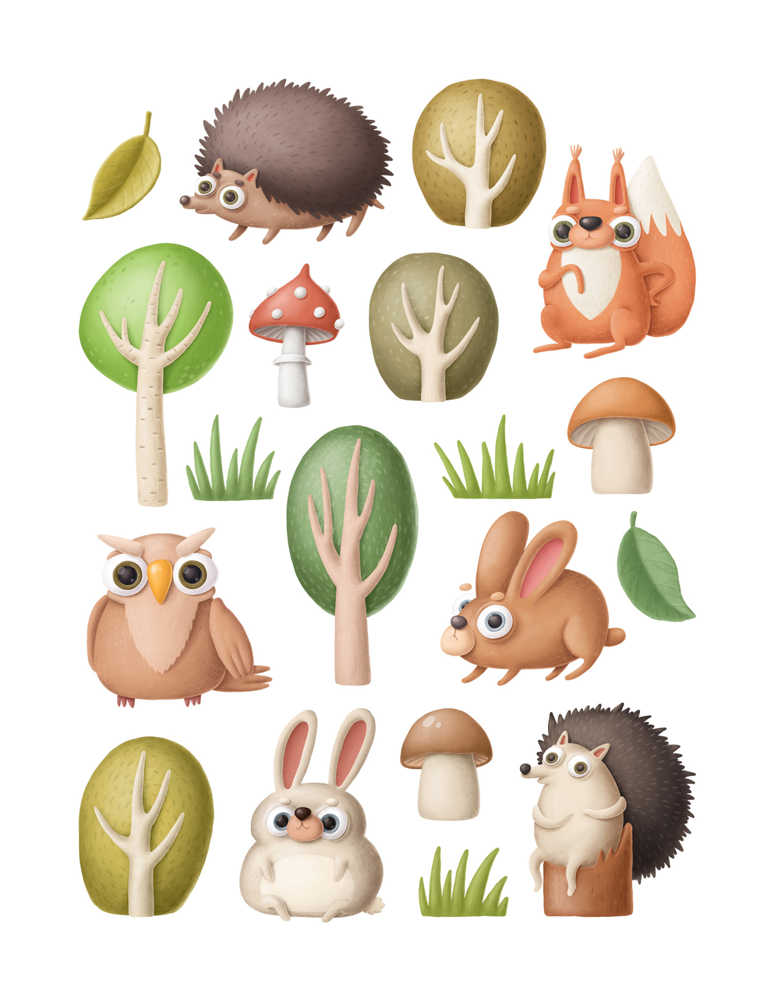 Tiny Forest clipart