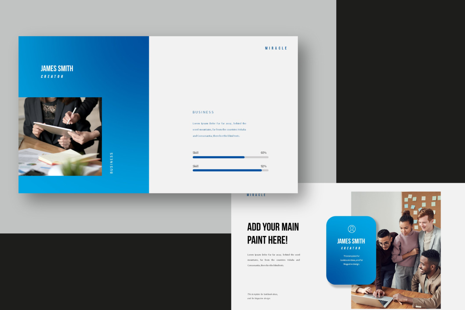 Miracle Keynote Template Miracle Keynote Template