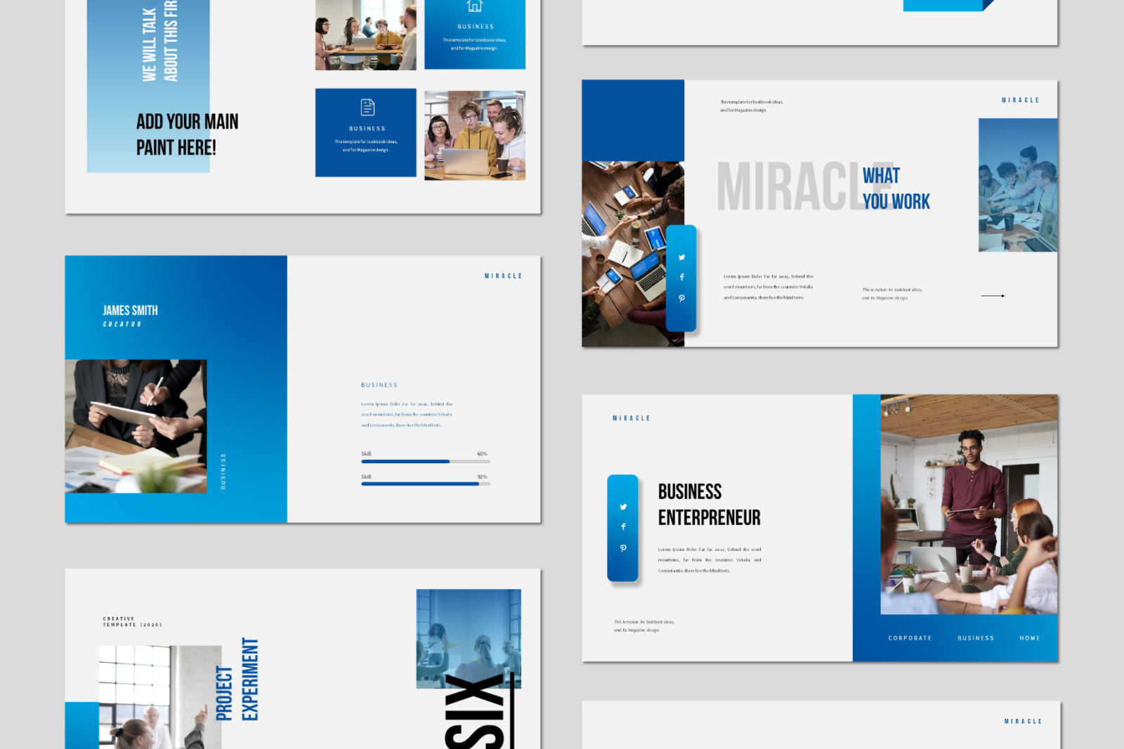 Miracle Google Slides Miracle Google Slides