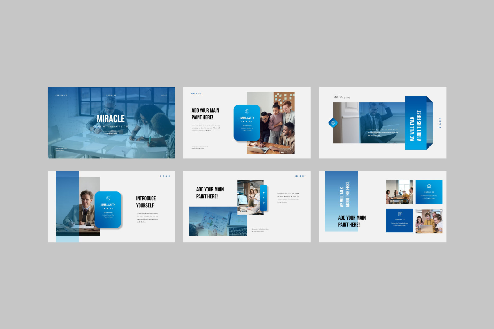 Miracle Google Slides Miracle Google Slides