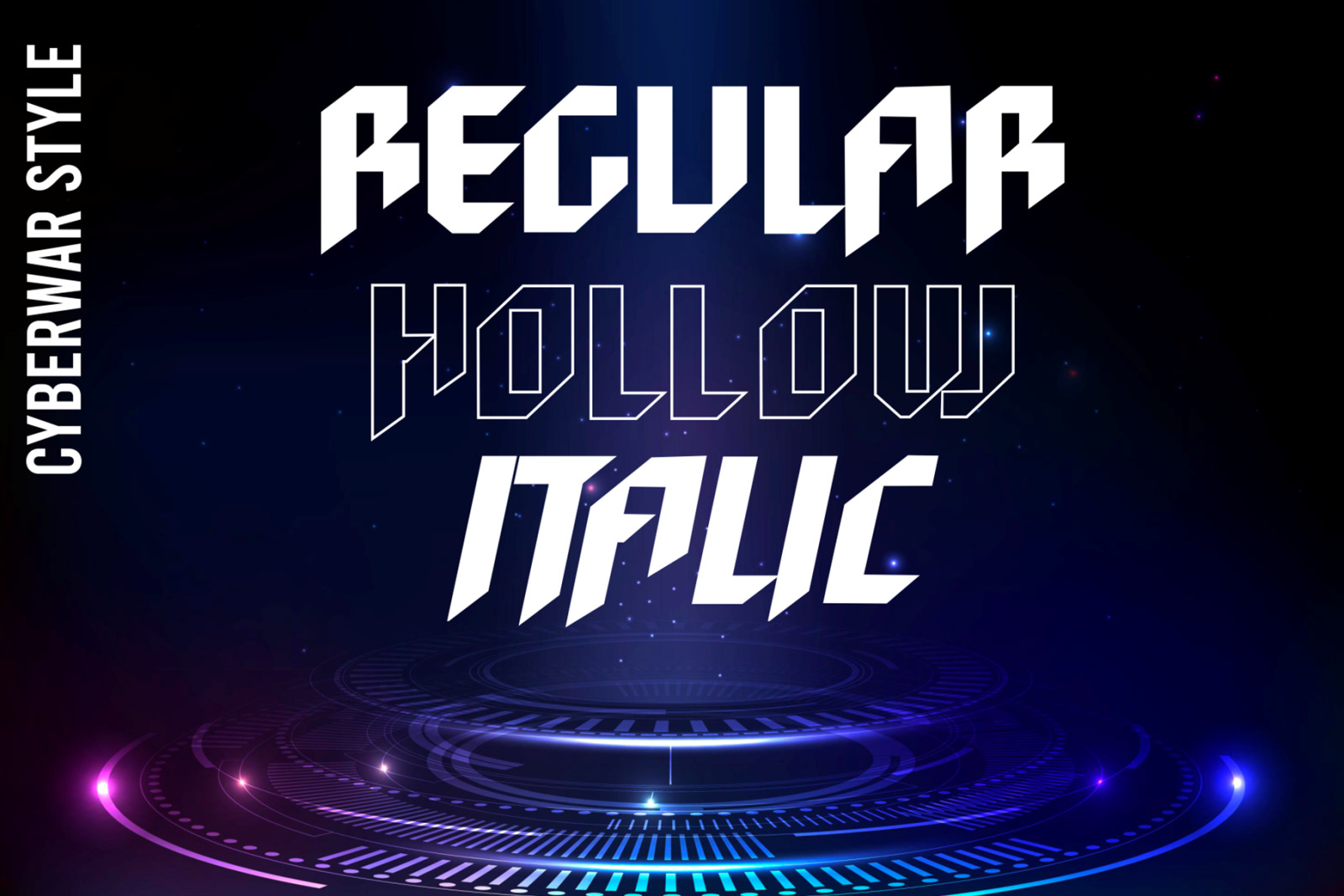 Cyberwar Font Cyberwar Font