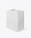 Kraft Paper Shopping Bag Mockup