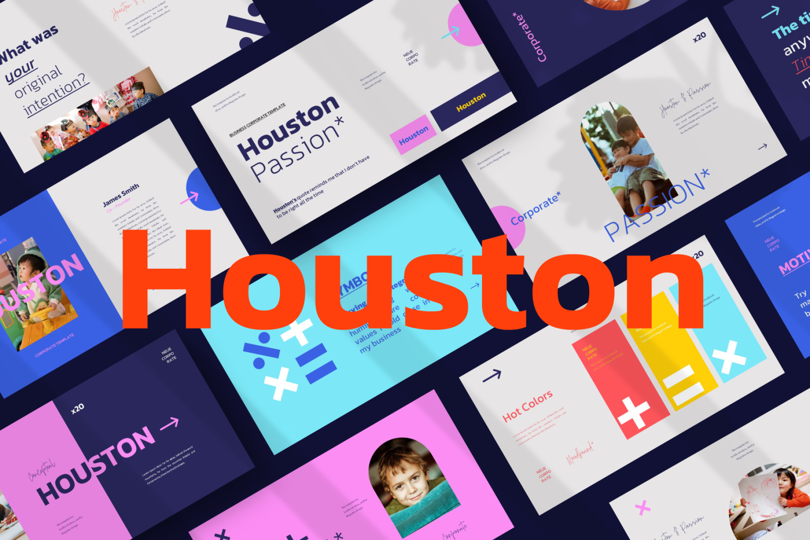 Houston Powerpoint Template Houston Powerpoint Template