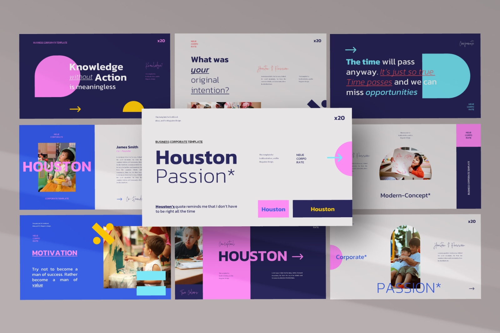 Houston Powerpoint Template Houston Powerpoint Template
