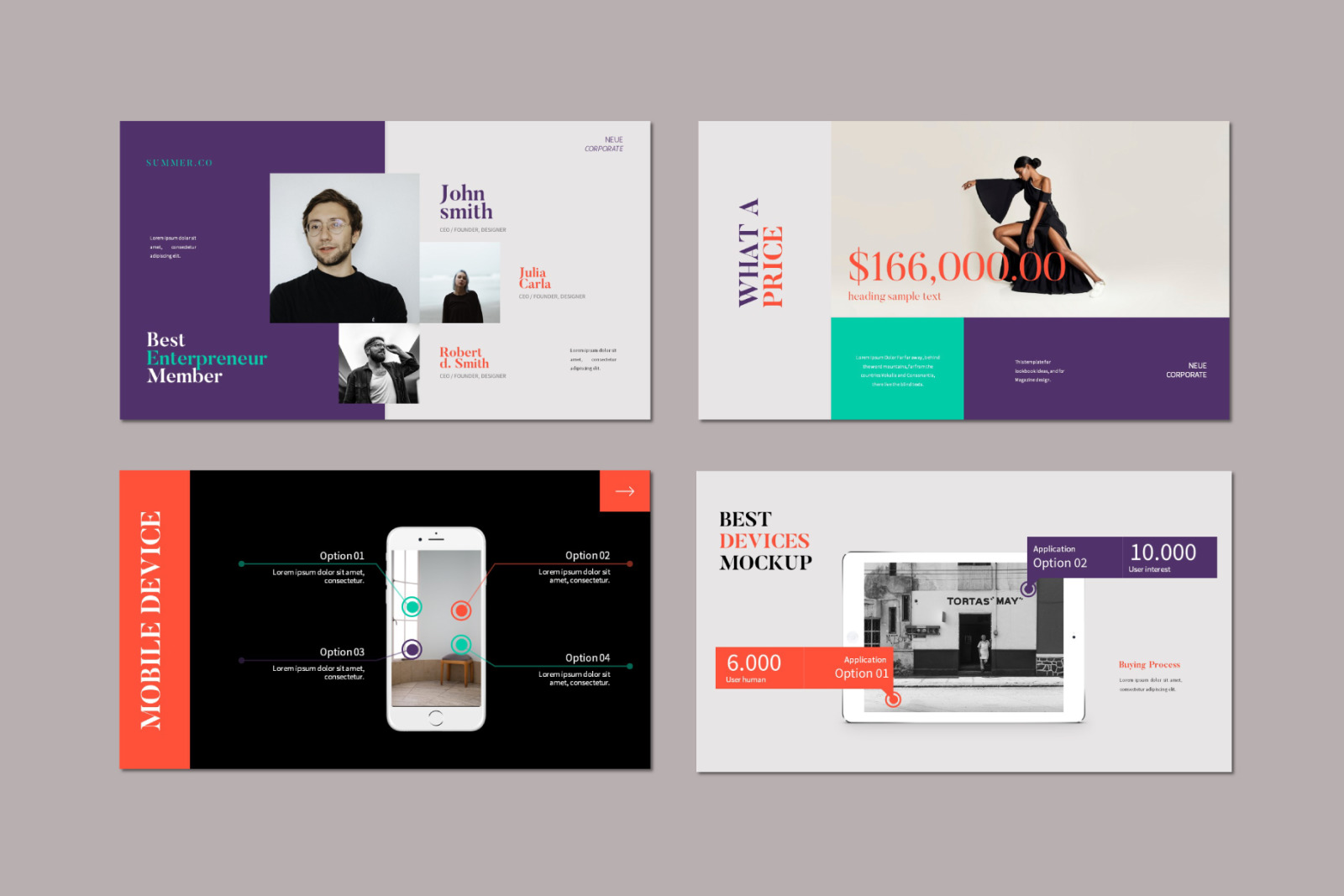 Summer Studio Powerpoint Template