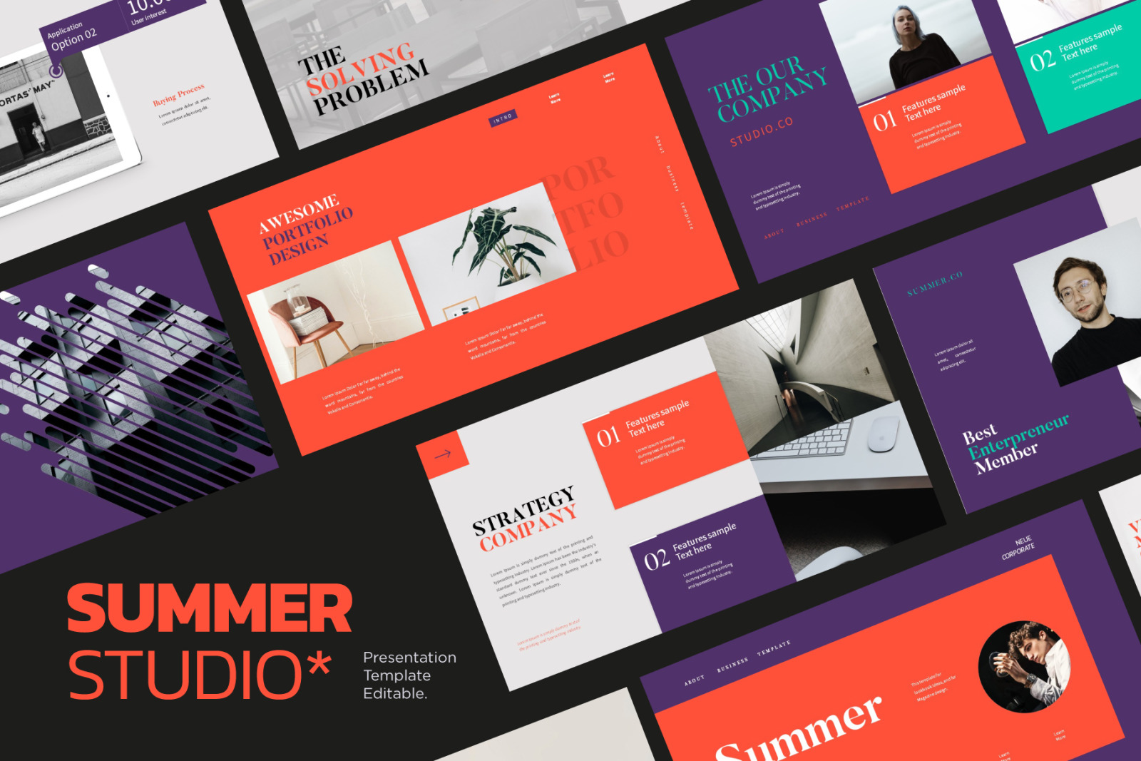 Summer Studio Keynote Template