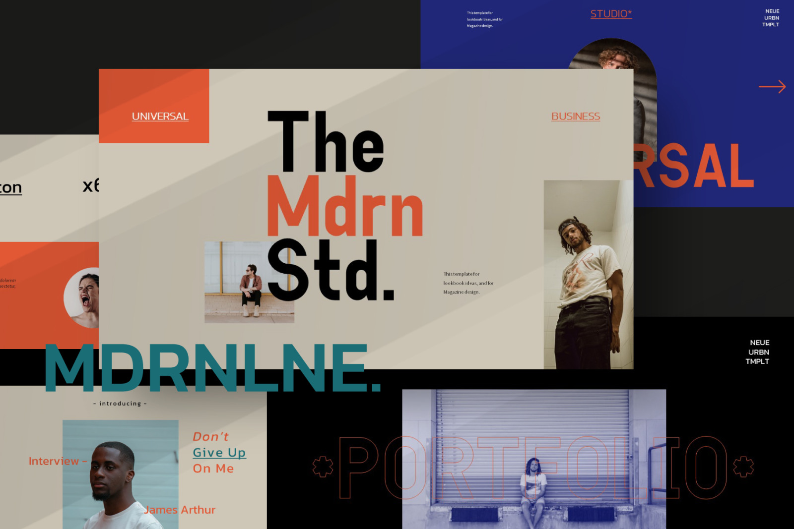 MODERNLINE Google Slides