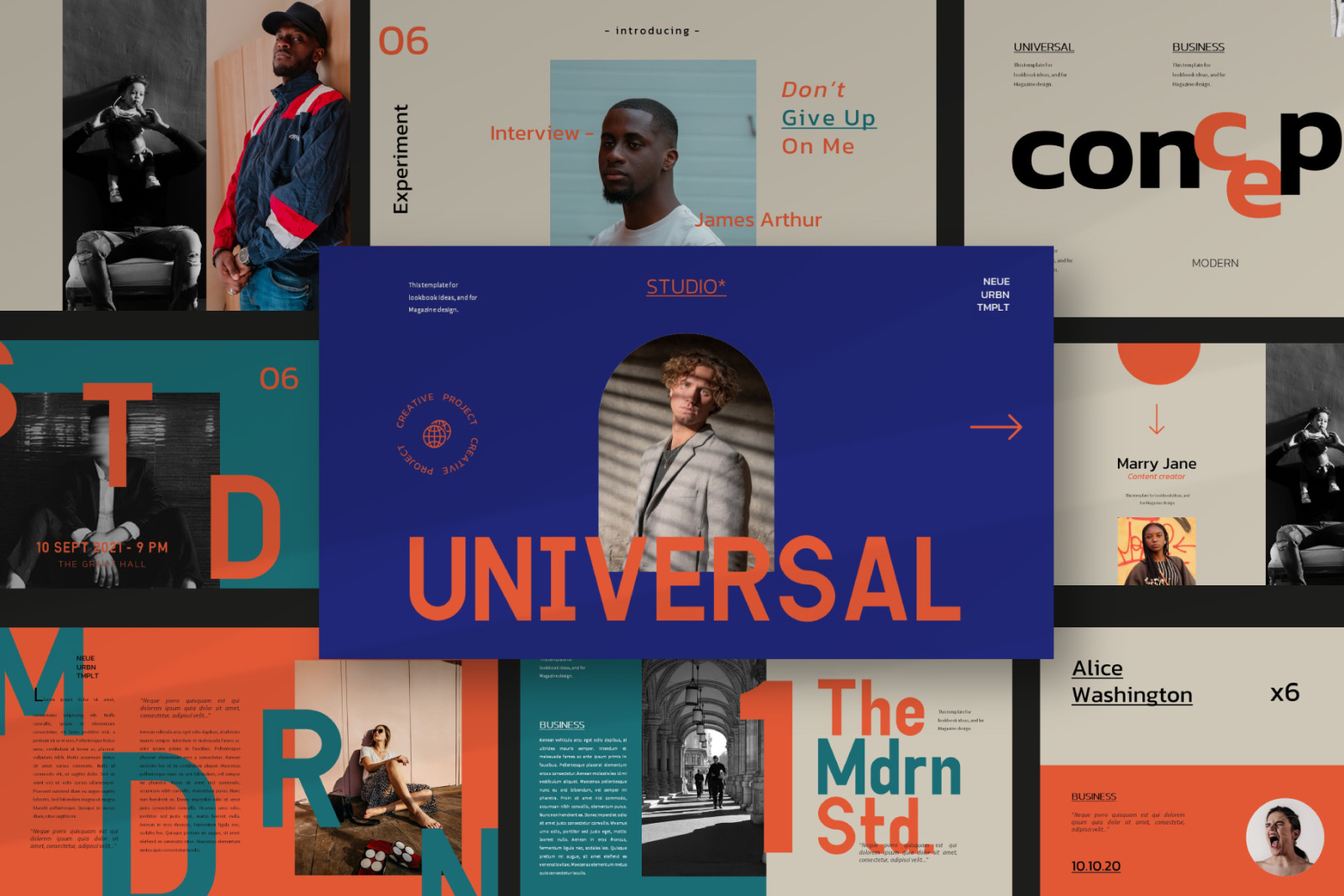 MODERNLINE Google Slides MODERNLINE Google Slides