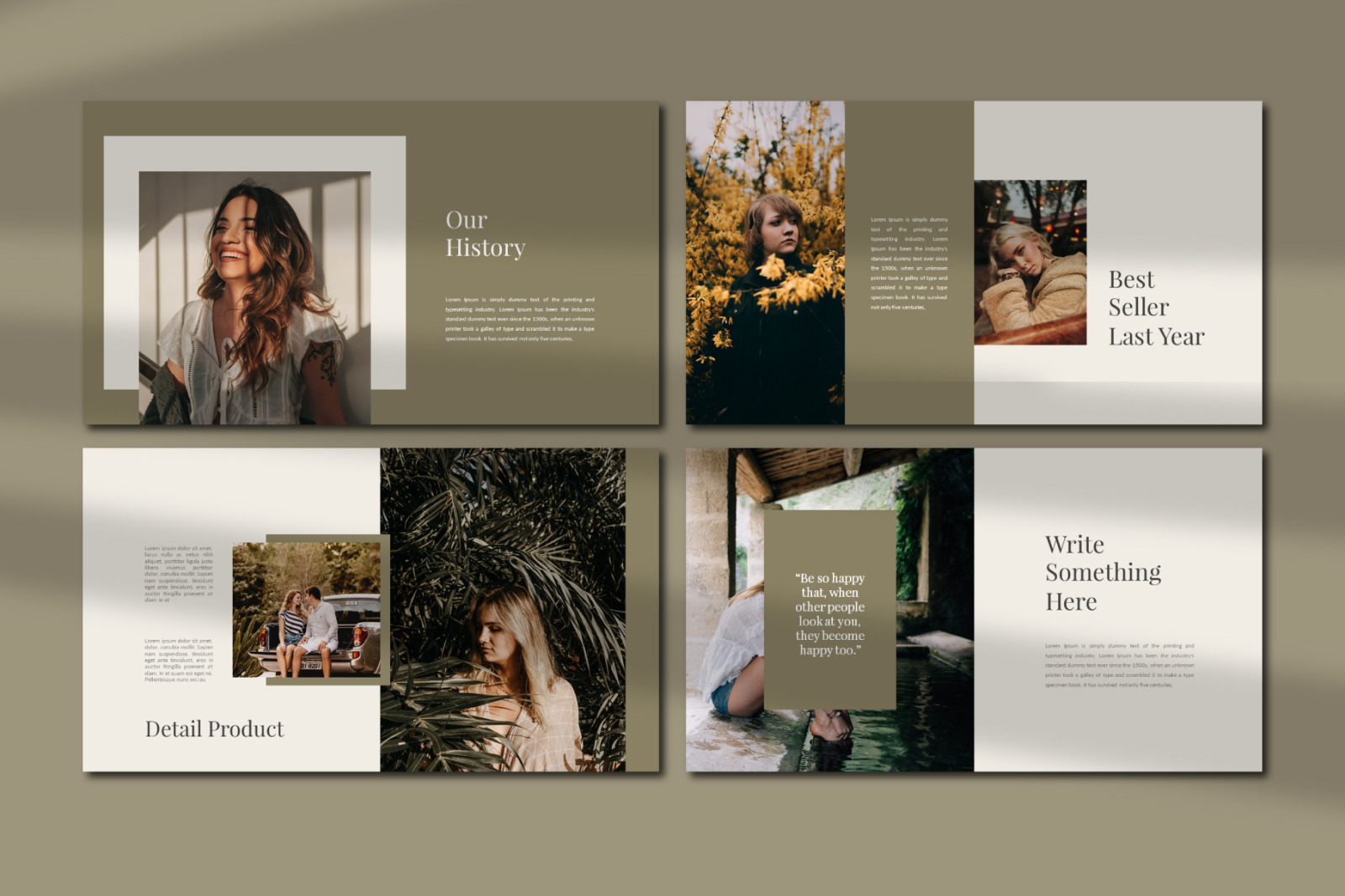 Glowing Powerpoint Template Glowing Powerpoint Template