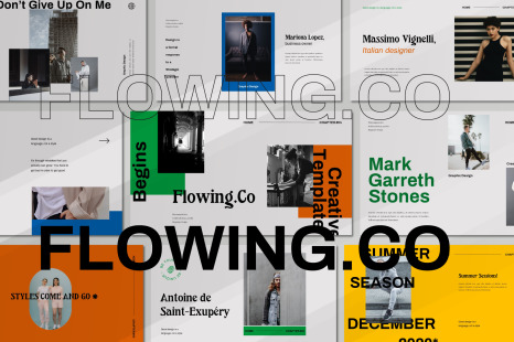 Flowing.Co Keynote Template - Report