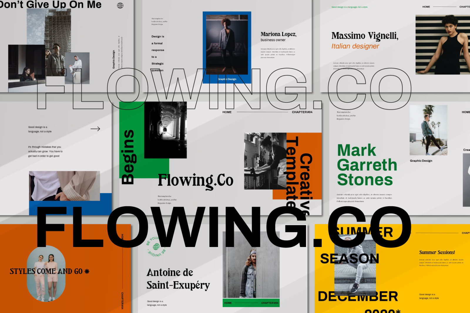 Flowing.Co Keynote Template Flowing.Co Keynote Template