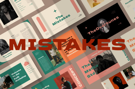 Mistakes Keynote Template - Report