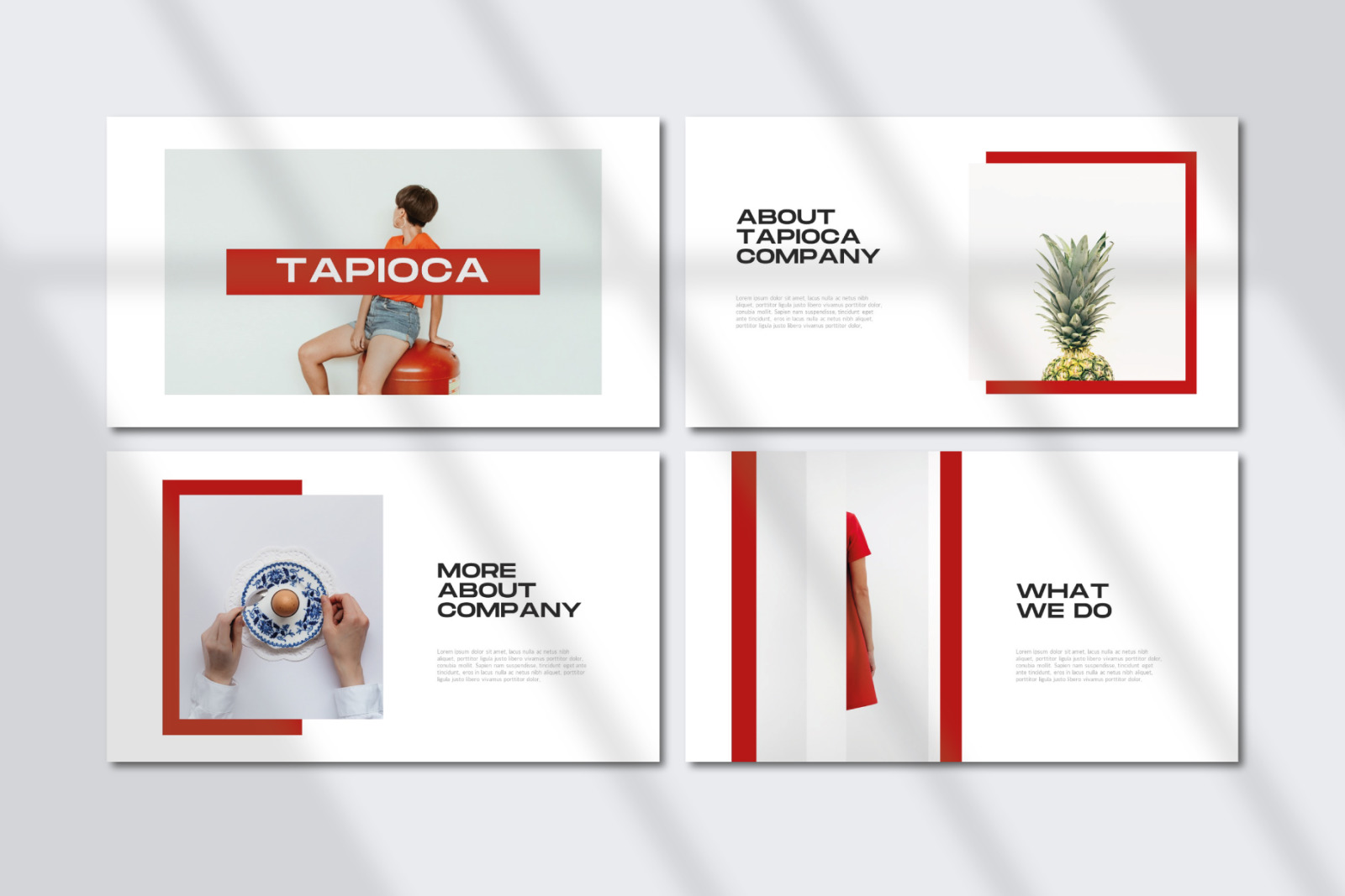 Tapioca Keynote Template Tapioca Keynote Template