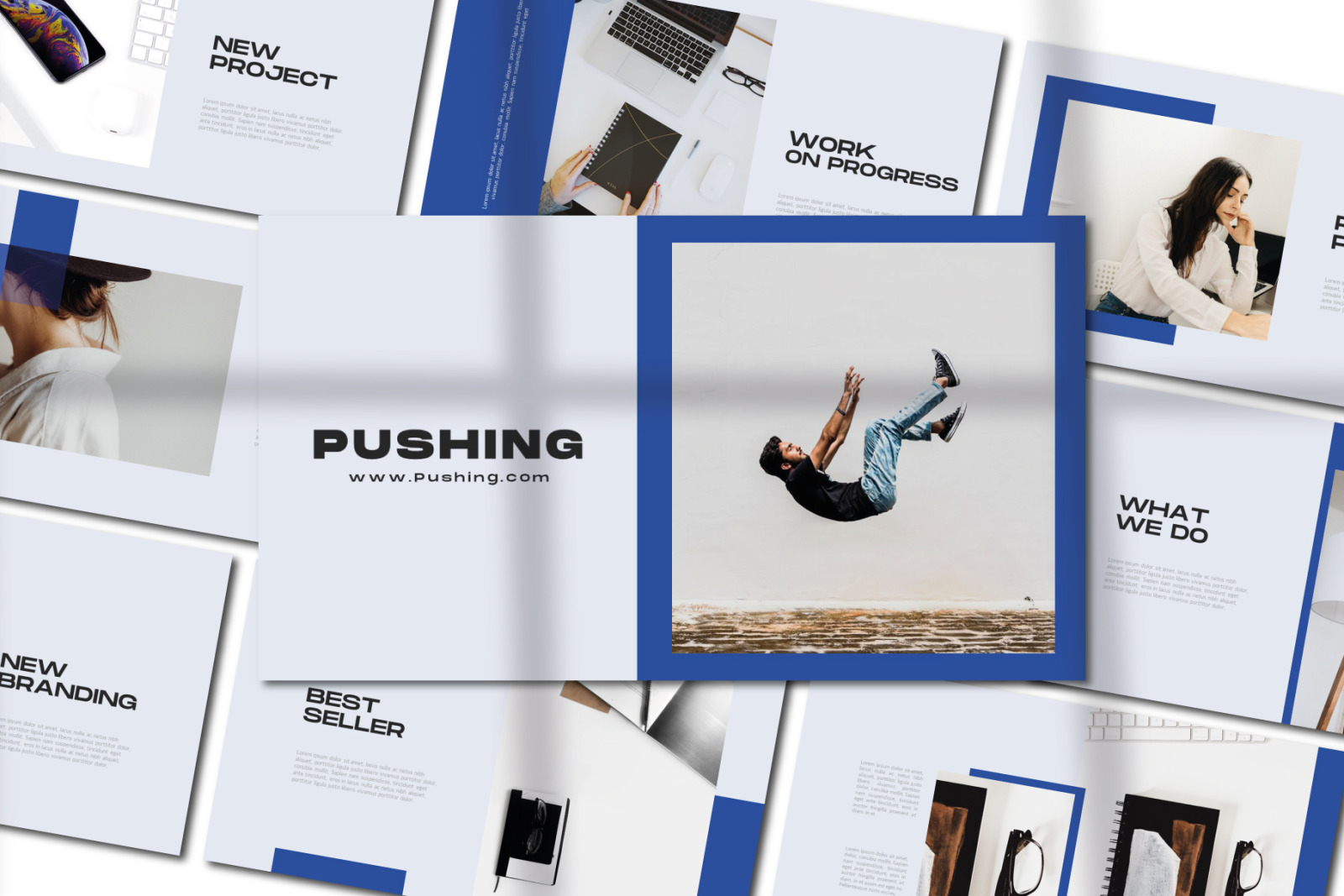 Pushinga Keynote Template