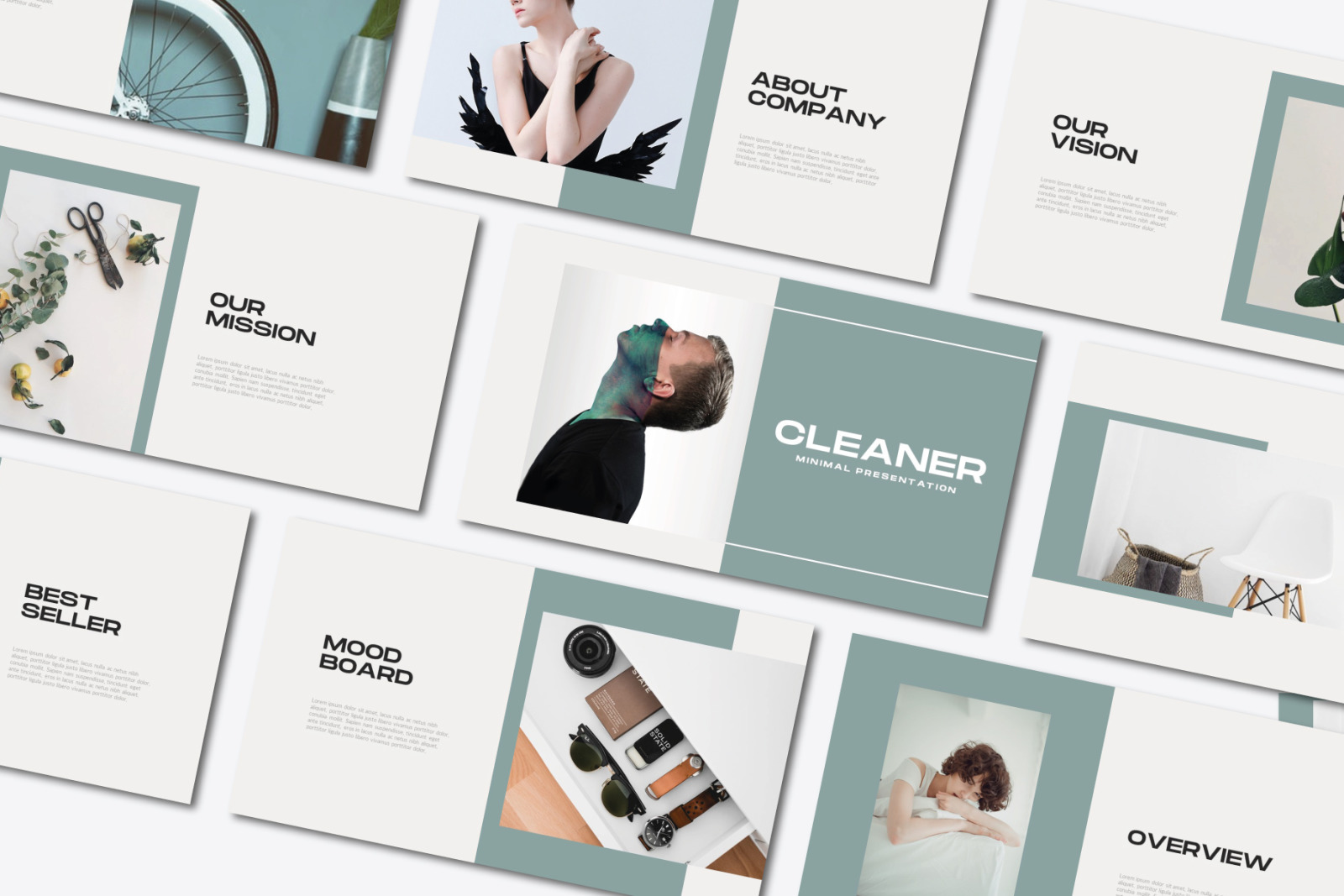 Cleaner Powerpoint Template