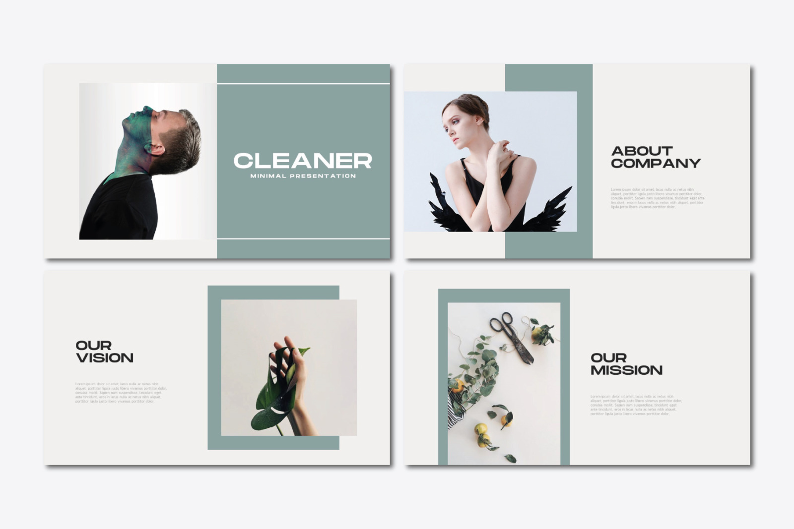 Cleaner Powerpoint Template