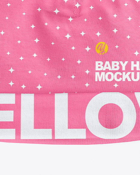 Baby Hat Mockup